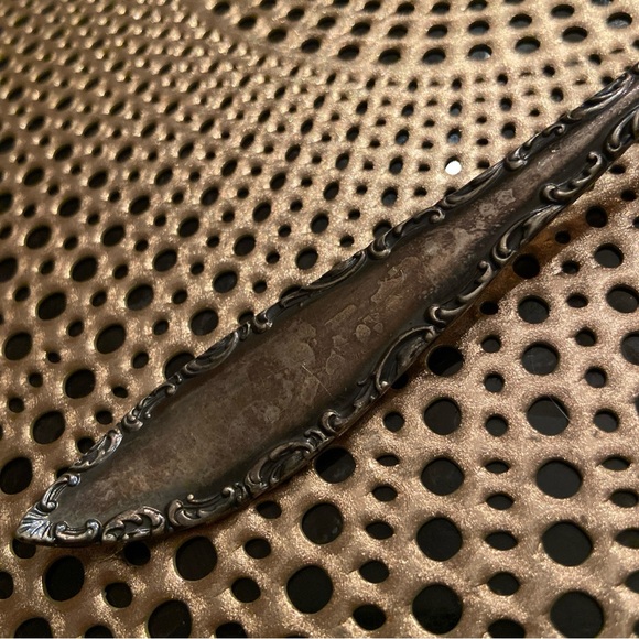 1847 Rogers Bros A1 Silverplate Extra Large Serving Spoon Vintage 8.5” - Picture 4 of 5